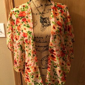 Floral kimono